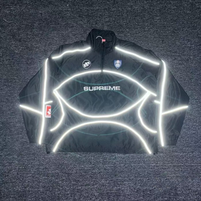 Supreme Reflective Piping Pullover