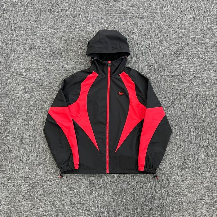 Syna World Vortex Woven - Jacket/Shorts/Suit - Black Red