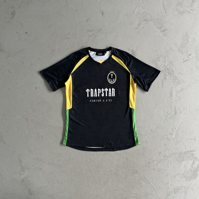 Trapstar Irongate Carnival Edition Football Jersey - Black/Yellow