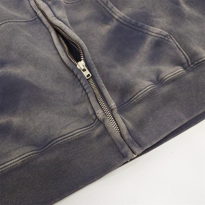 Gallery Dept. Sun Faded Zip Up Hoodie - Navy