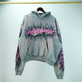 Hellstar Future Flame Hoodie - Grey