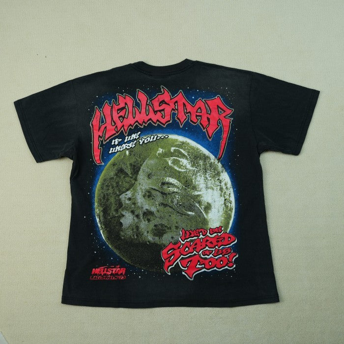Hellstar Full Moon T-Shirt - Black