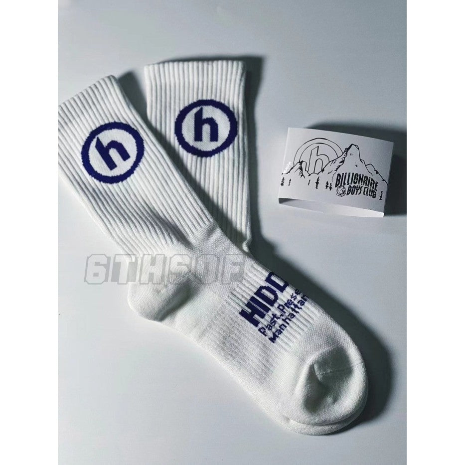 Hidden NY x Billionaire Boys Club Socks White/Blue - FW20