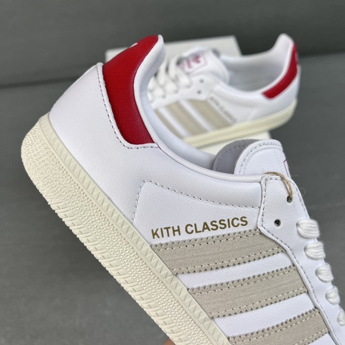 Kith adidas Samba OG Classics White Red