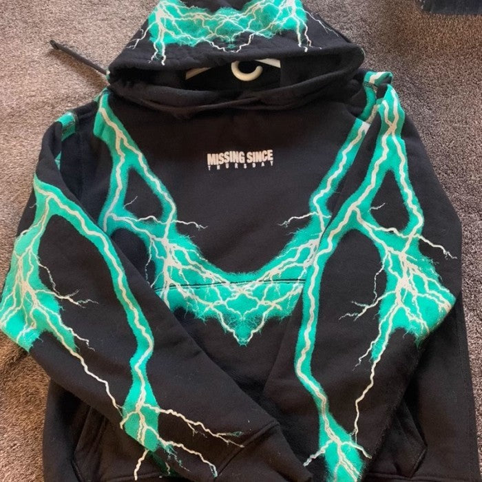 Missing Since Thursday 3M Reflective Lightning Hoodie