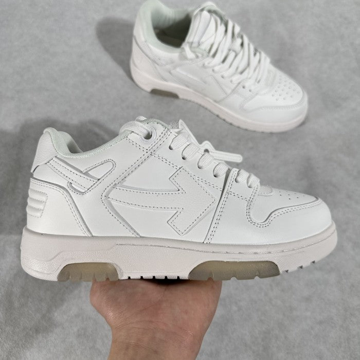 OFF-WHITE Out Of Office 'OOO' Low Tops Sneakers - All White