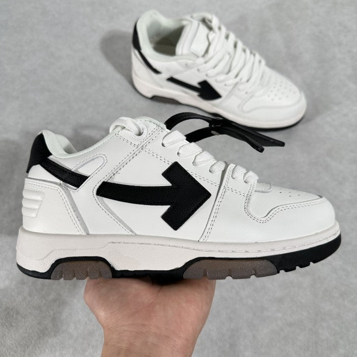 OFF-WHITE Out Of Office 'OOO' Low Tops Sneakers - White/ Black Arrow