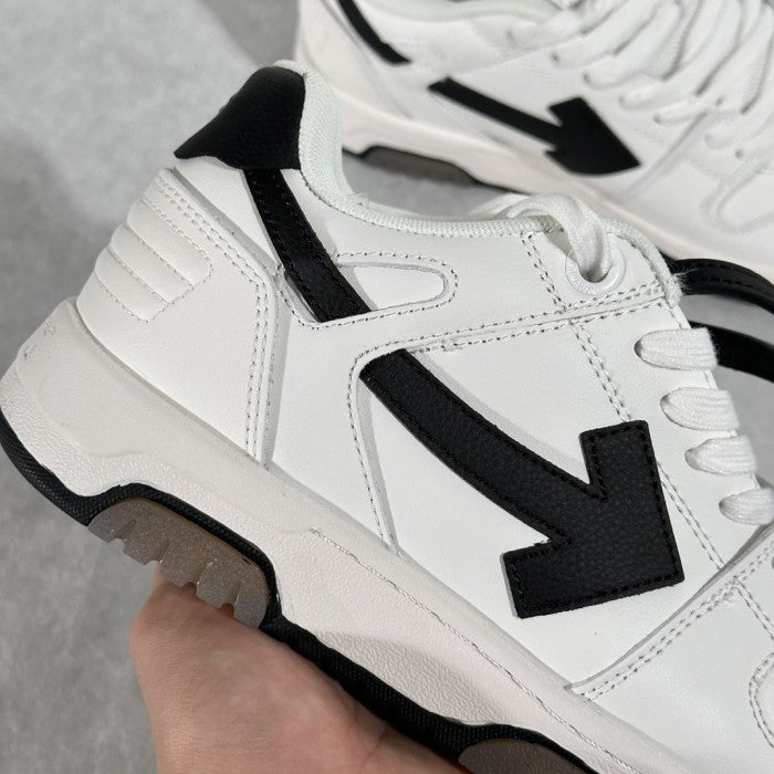 OFF-WHITE Out Of Office 'OOO' Low Tops Sneakers - White/ Black Arrow