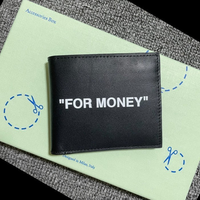 Off-White - "FOR MONEY" Wallet