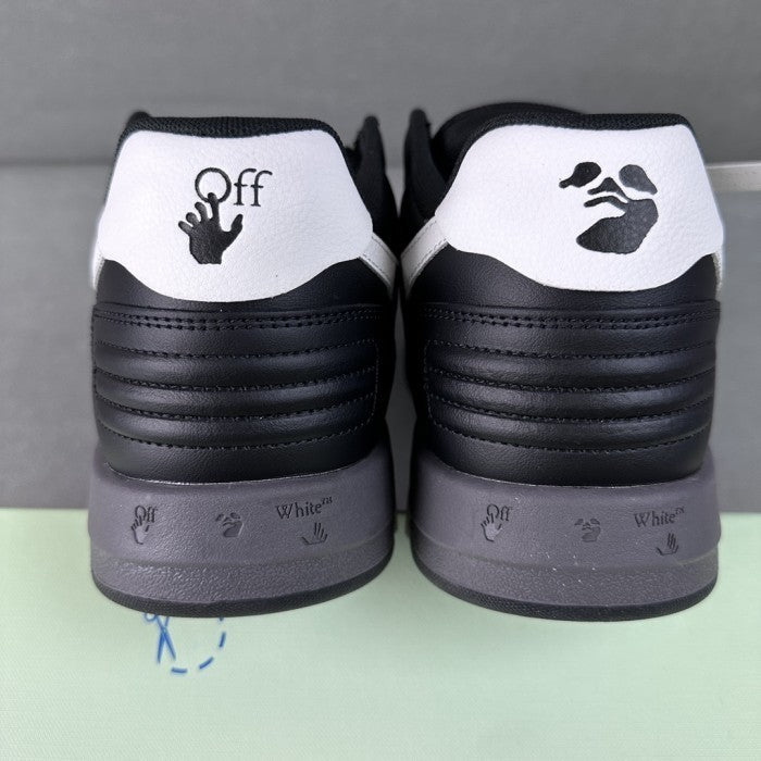 Off-White Out Of Office OOO Low Tops Sneakers - Black Gray White SS22