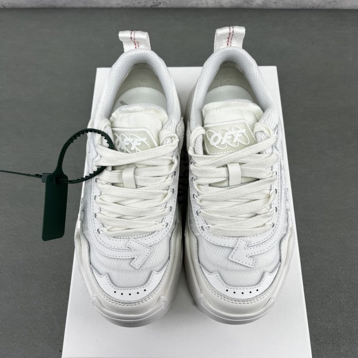 Off-White Odsy 1000 Lace-Up Sneakers - Triple White