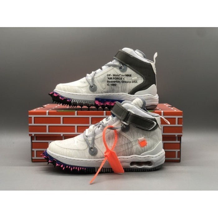 Off-White x Nike Air Force 1 Mid White