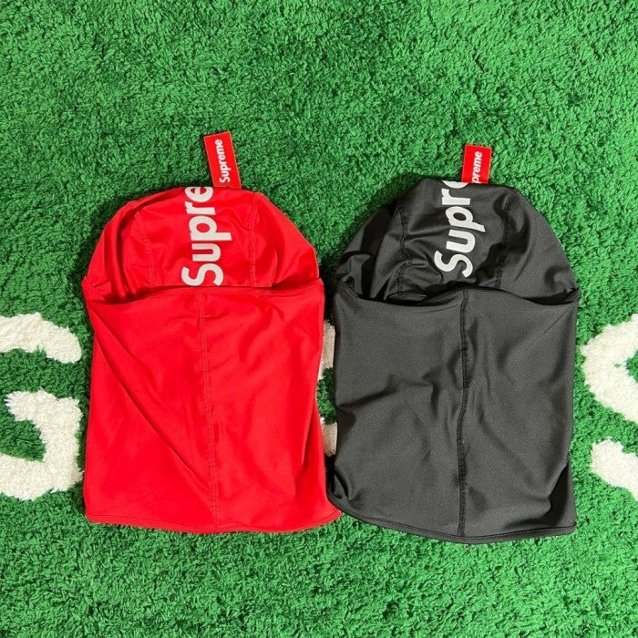 Supreme 3M Reflective Logo Balaclava (Black/Red)