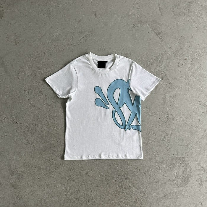 Syna World Syna Logo T-shirt & Short Set - White/Blue