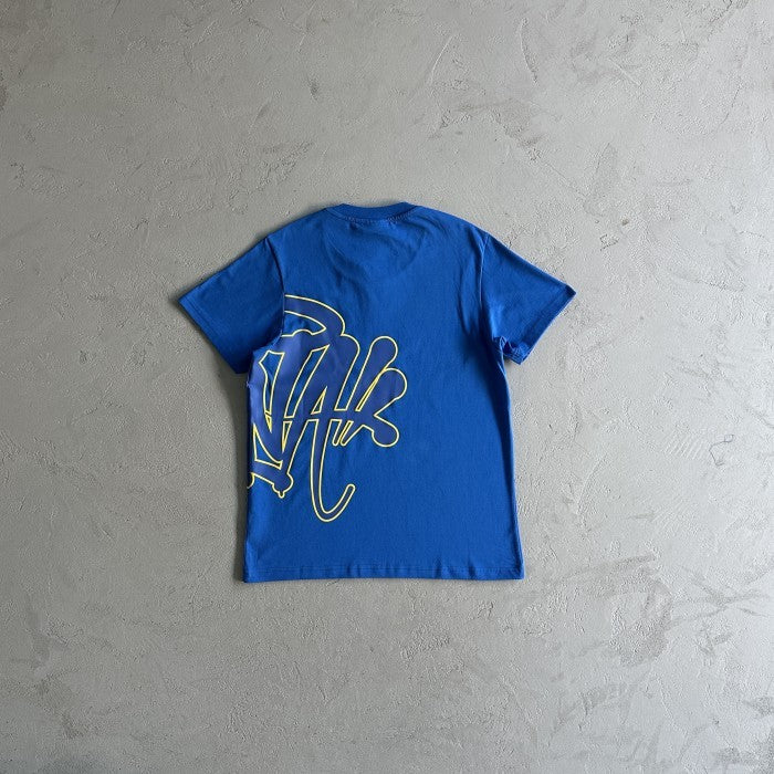 Syna World Syna Logo T-shirt & Short Set/ Suit - Cobalt Blue