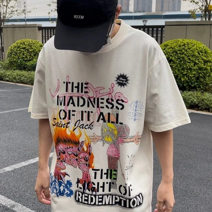 Travis Scott Utopia x St Michael Tee 3A 'White'