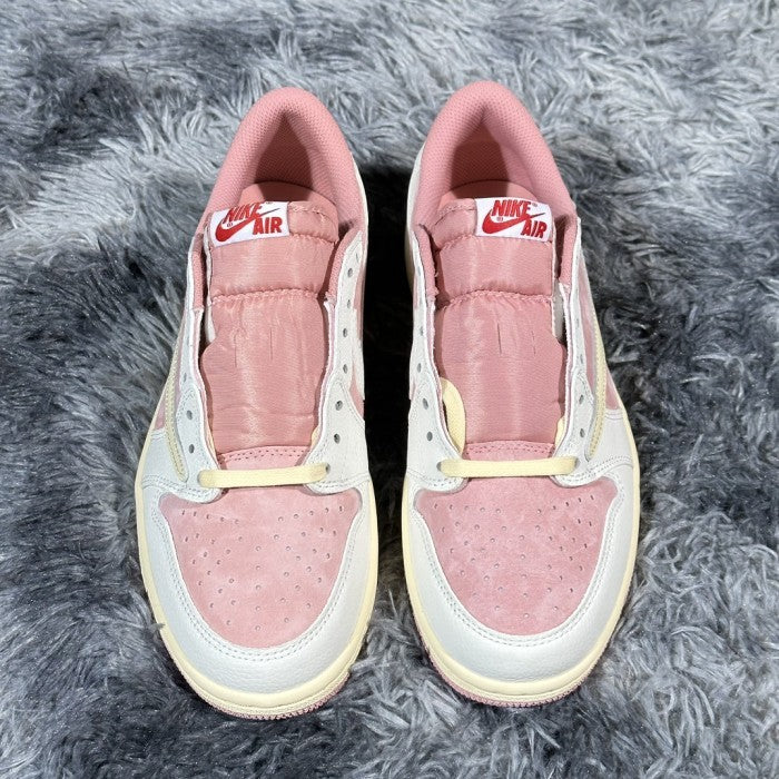 Travis Scott x Air Jordan 1 Low "Shy Pink" DM7866-106