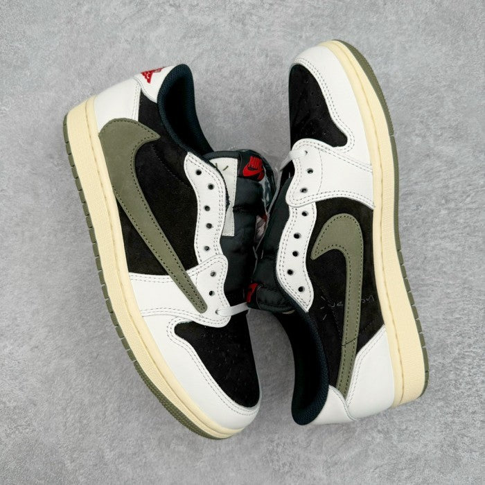 Travis Scott x Air Jordan 1 Low OG 'Olive' DZ4137-106