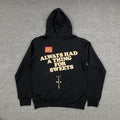 Travis Scott x McDonald's Apple Pie Hoodie Washed Black