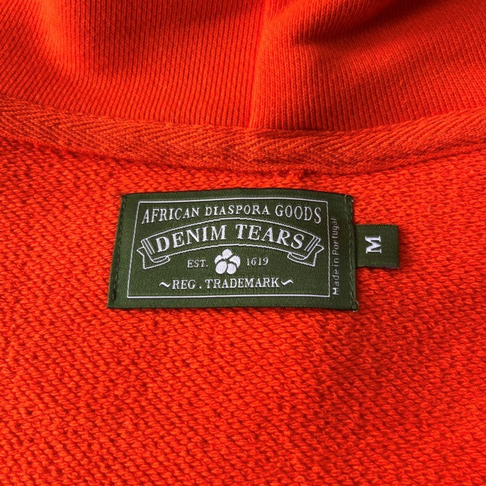 Denim Tears - The Cotton Wreath Orange Hoodie