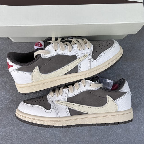 (Preschool) Travis Scott x Air Jordan 1 Low OG 'Reverse Mocha' DO5442-162
