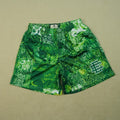 Eric Emanuel EE Basic Short - Neon Green Paisley
