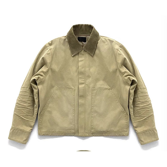 FOG Canvas Work Jacket - Khaki - Seventh Collection