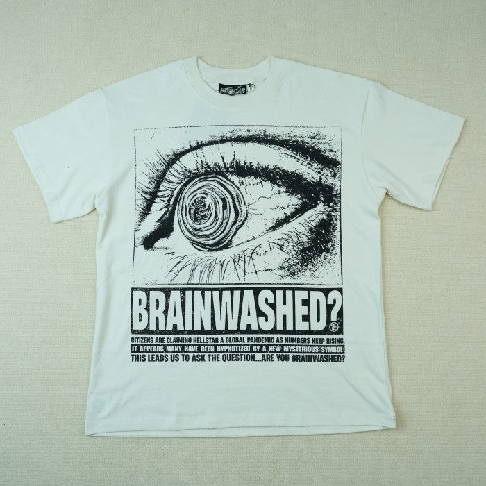 Hellstar Eyeball Brainwashed T-shirt - White