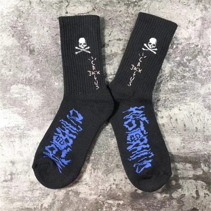 Kaos Kaki Travis Scott Cactus Jack For Mastermind Socks