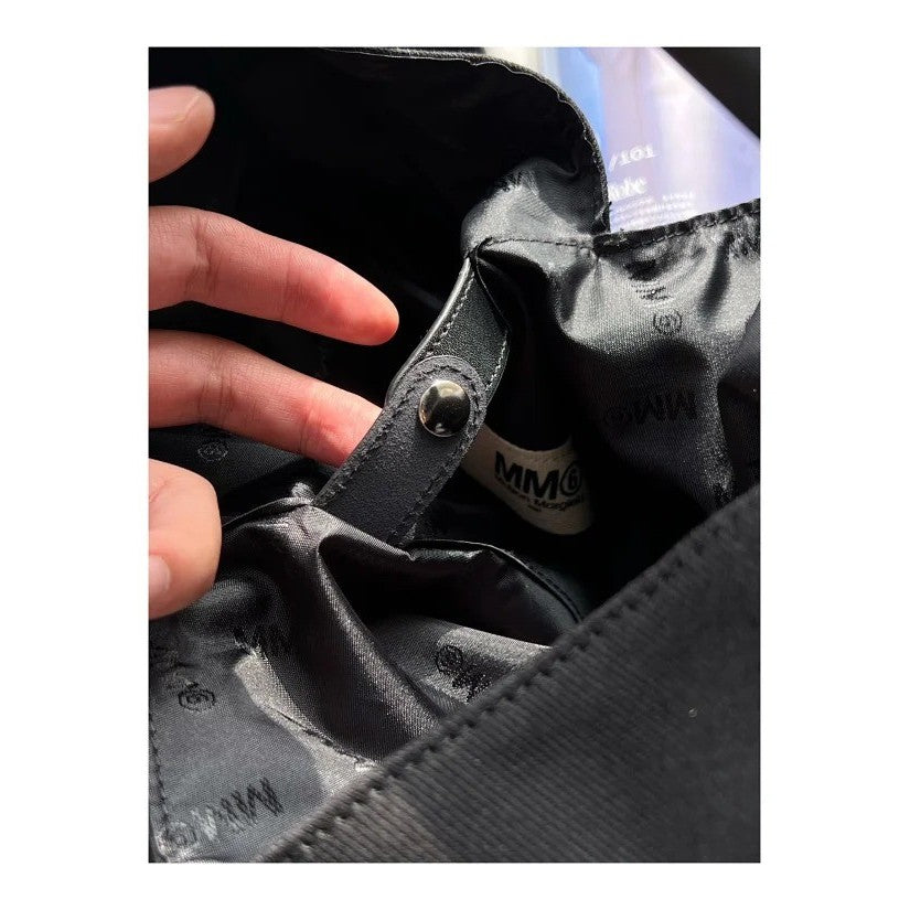 MM MM6 Classic Japanese Canvas Bag 'Black'