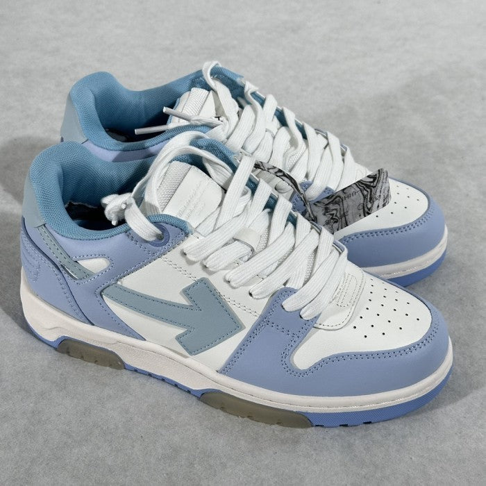 OFF-WHITE Out Of Office 'OOO' Low Tops Sneakers - Blue/ Purple/ White