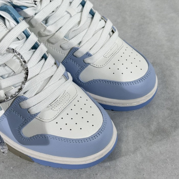OFF-WHITE Out Of Office 'OOO' Low Tops Sneakers - Blue/ Purple/ White