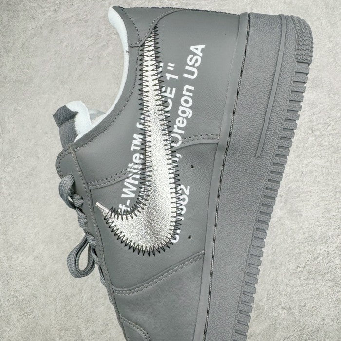 Off-White x Nike Air Force 1 Ghost Grey 'Paris Exclusive'