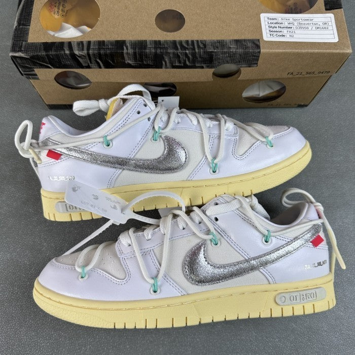 Off-White x Nike Dunk Low “The Lot 1 Of 50” - DM1602-127
