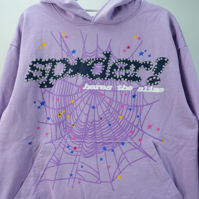 Sp5der Acai Hoodie - Purple