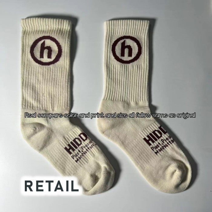 Sock/ Kaos Kaki Hidden NY Crew Socks Natural - SS20