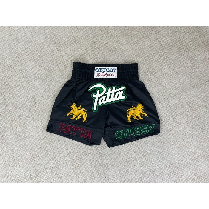 Stussy x Patta Boxing Short - Black