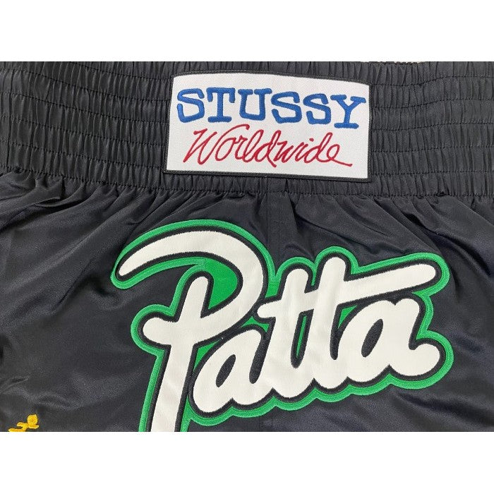Stussy x Patta Boxing Short - Black