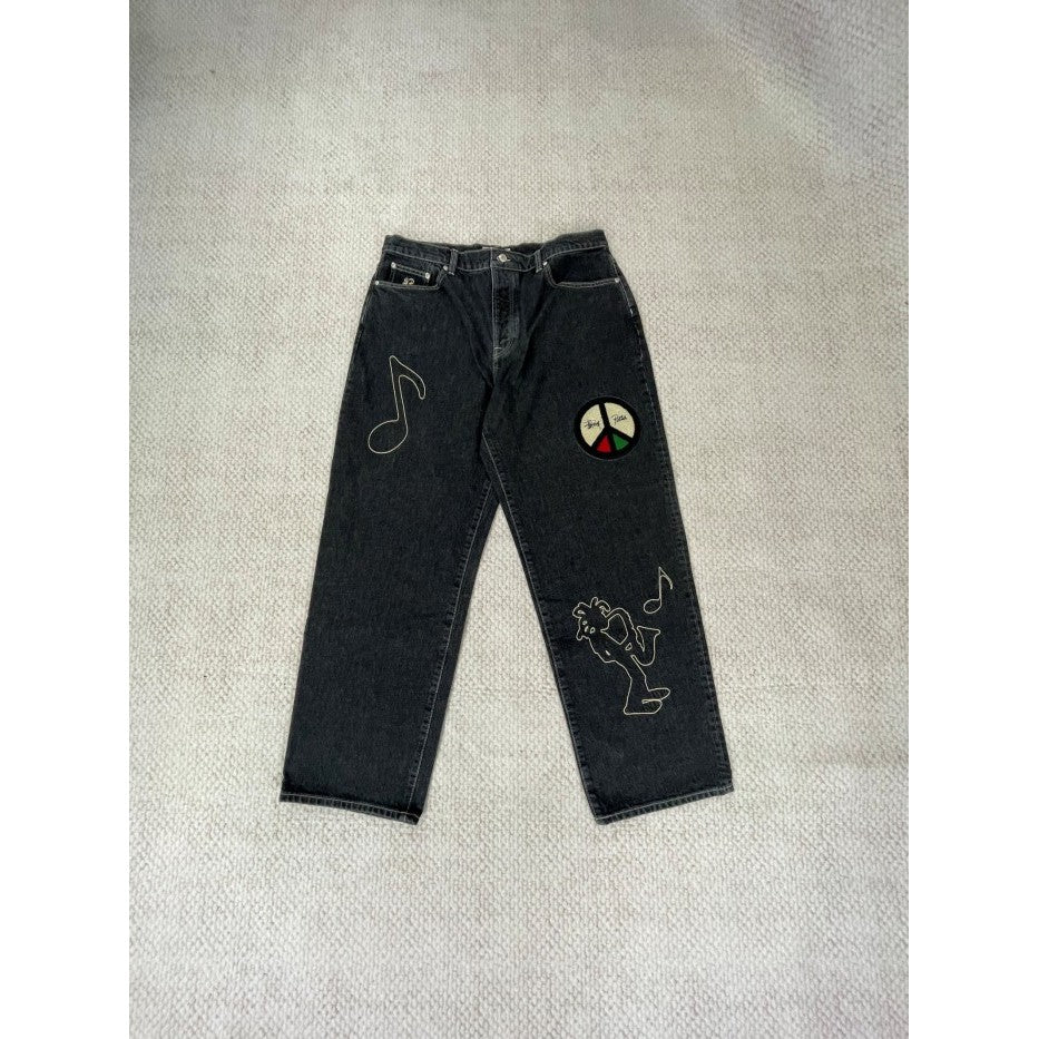 Stussy x Patta Zip Work Jacket & Pants - Black