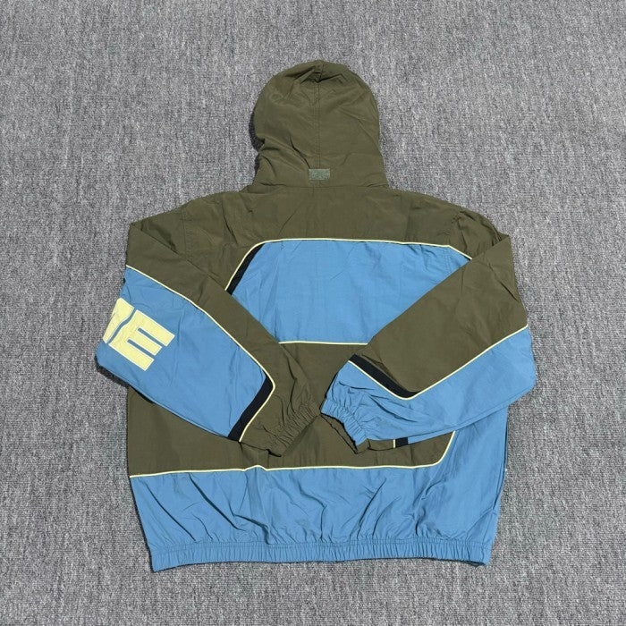 Supreme S Paneled Tracksuit - Jacket & Pants - Olive
