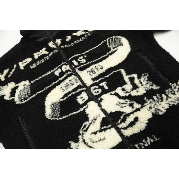 Y/Project - Black Paris' Best Jacquard Fleece Jacket