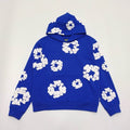 Denim Tears - The Cotton Wreath Blue Hoodie