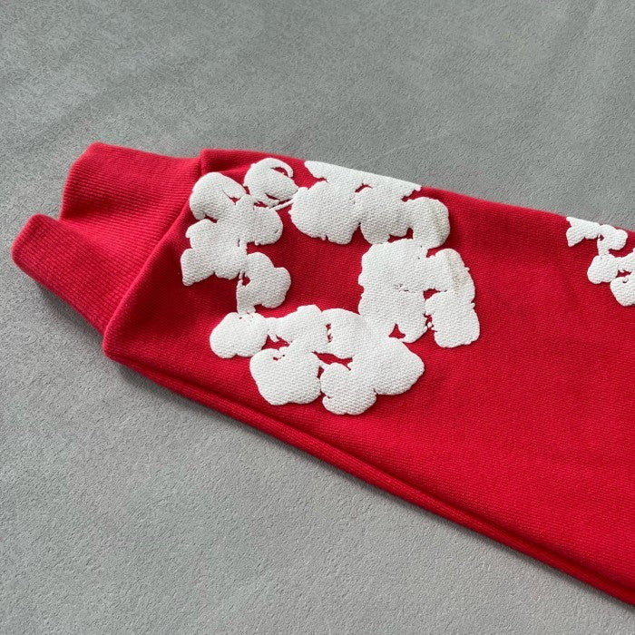 Denim Tears - The Cotton Wreath Red Hoodie