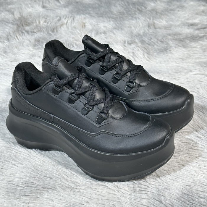 Comme des Garcons x Salomon SR811 Leather Platform - Black
