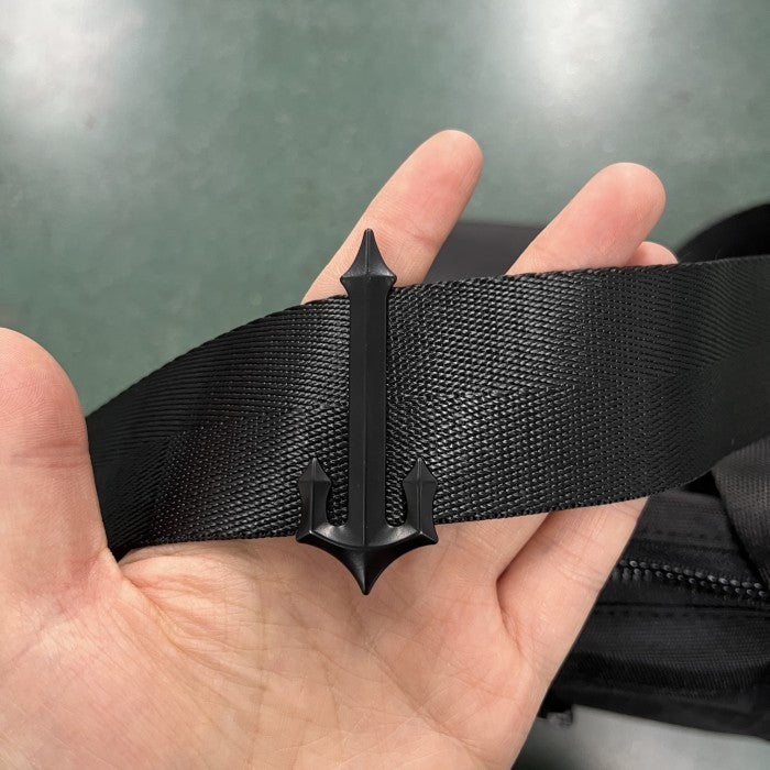 Trapstar London Cobra T Bag - Black/ Black