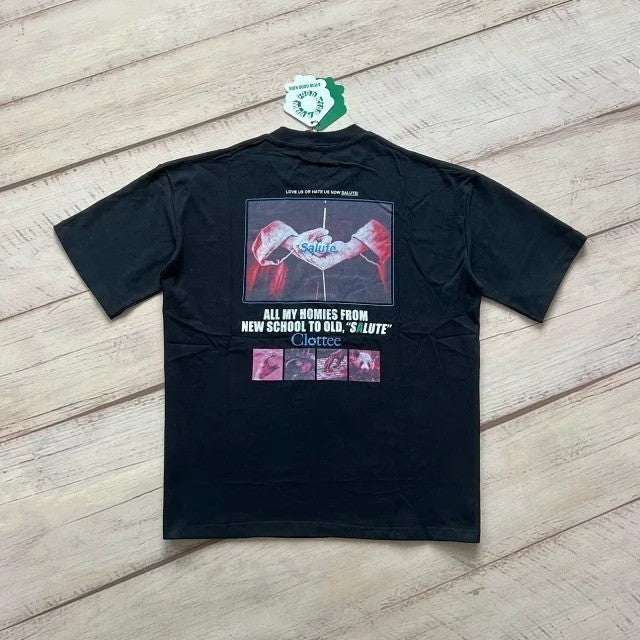 A Few Good Kids (AFGK) x Clottee (CLOT) Salute Tee Black