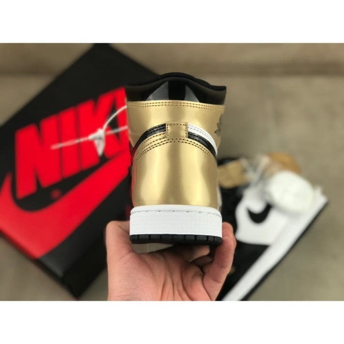 Air Jordan 1 Retro High NRG Patent Gold Toe - 861428-007