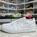 Air Jordan 1 Retro Low Golf Triple White