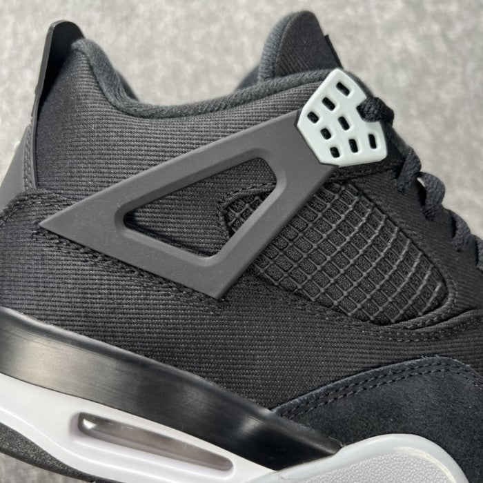 Air Jordan 4 Retro SE Black Canvas