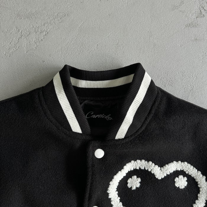 Carsicko - Don't Touch Black Varsity Jacket